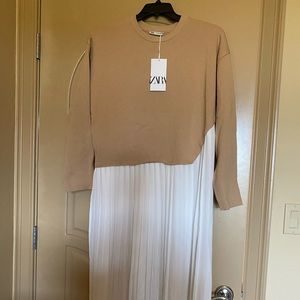 Zara Pleated dress